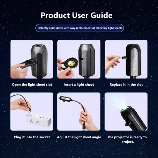 Led Galaxy Projection Light