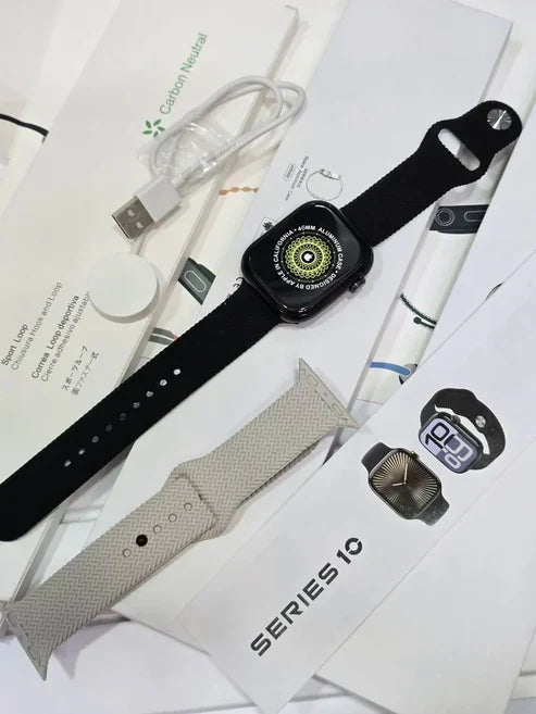 SERIES 10 APPLE LOGO WITH MEGNATIC CHAIN (ALLOW TO OPEN )